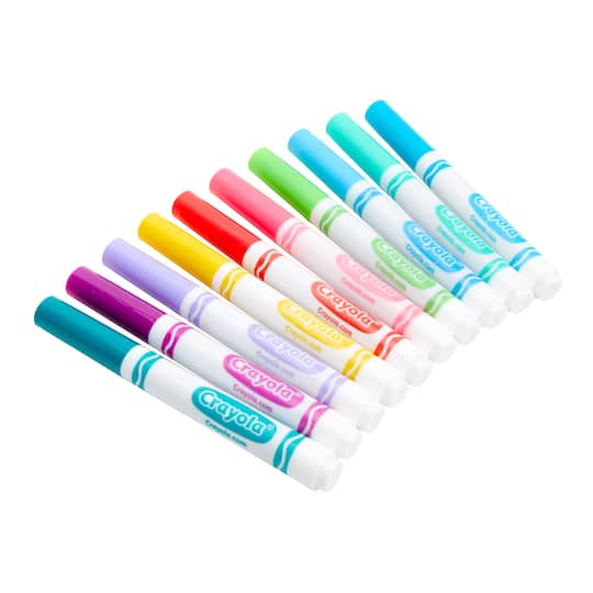 12 Packs: 10 ct. (120 total) Crayola® Bold and Bright Broad Line Markers
